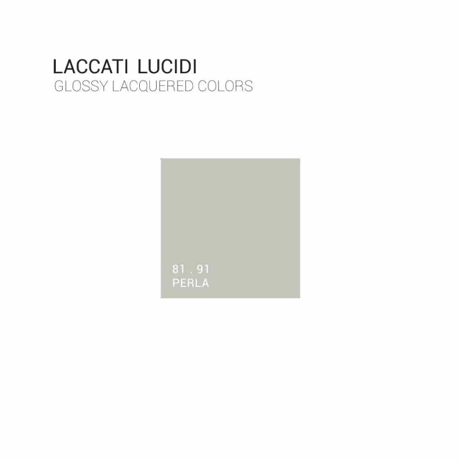 خزانة حمام بثلاثة أدراج مصنوعة من خشب آريا الحديث، صنع في إيطاليا Viadurini