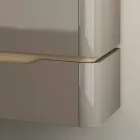 خزانة حمام مع حوض خشبي بتصميم متكامل من آريا، صنع في إيطاليا Viadurini