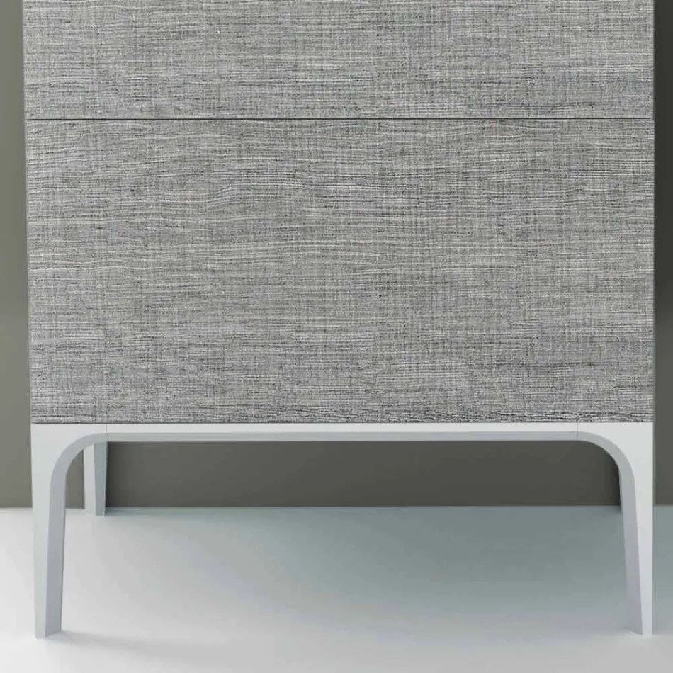 خزانة حمام مع حوض غسيل مدمج من Ambra ecolegno، صنع في إيطاليا Viadurini