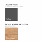 خزانة حمام مع حوض غسيل عصري مدمج باللون الكهرماني والراتنج والخشب المصقول Viadurini