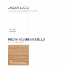 خزانة حمام مع حوض غسيل عصري مدمج باللون الكهرماني والراتنج والخشب المصقول Viadurini