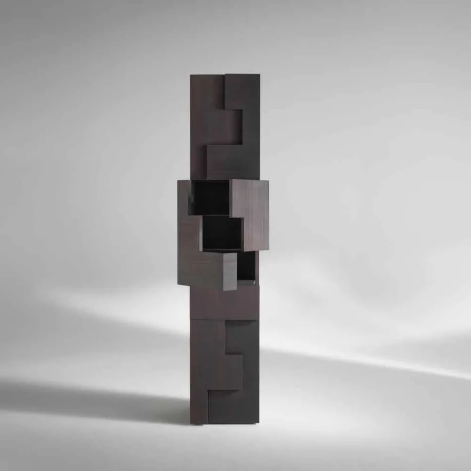 خزانة عمودية من خشب الصنوبر المصقول من أزاليا Viadurini