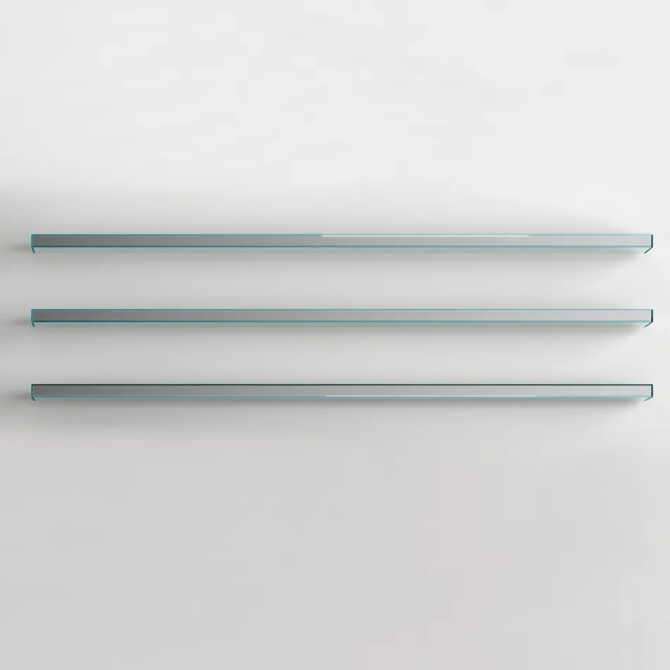 حامل تلفزيون بثلاثة رفوف وحاوية مفصلية صنع في إيطاليا - رومان Viadurini