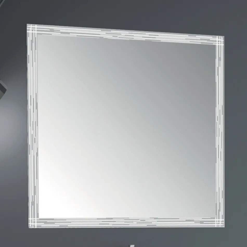 أثاث حمام فاخر بتصميم خشبي 90 سم، صنع في إيطاليا - سيزكو Viadurini