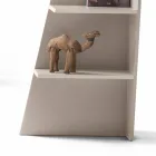 مكتبة زاوية بتصميم My Home Esquina مصنوعة من مادة MDF مطلية بالورنيش، ارتفاع 220 سم، صنعت في إيطاليا Viadurini