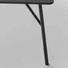 طاولة قهوة My Home Mek مصنوعة من مادة MDF بتصميم رمادي أنثراسيت، الطول 79 سم × الارتفاع 39 سم، صنع في إيطاليا Viadurini