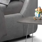 سرير مزدوج مبطن من My Home Sleepway مقاس 180×90 سم، صنع في إيطاليا Viadurini