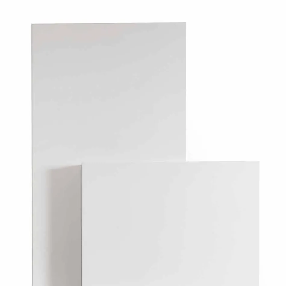 تصميم برج غرفة المعيشة المتنقلة My Home Tetris مصنوع من خشب MDF بارتفاع 196 سم، صنع في إيطاليا Viadurini