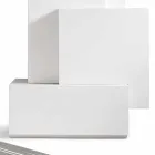 تصميم برج غرفة المعيشة المتنقلة My Home Tetris مصنوع من خشب MDF بارتفاع 196 سم، صنع في إيطاليا Viadurini