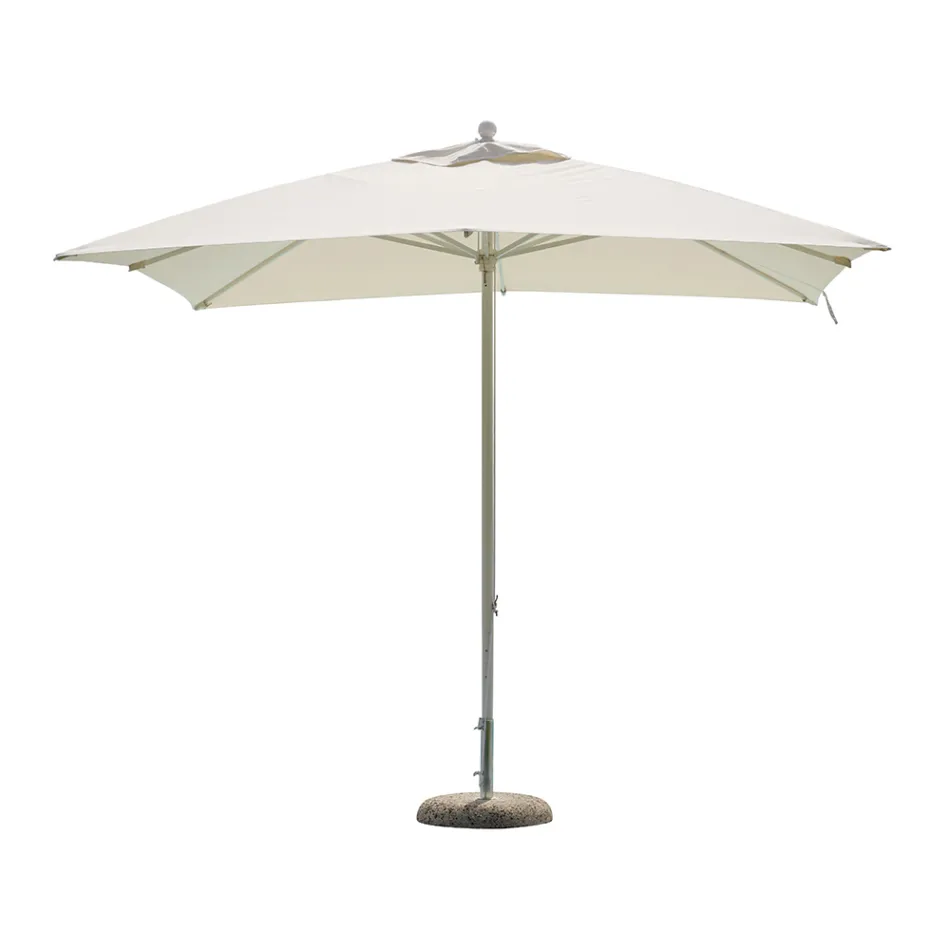 مظلة حديقة من قماش ملون وهيكل من الألومنيوم - نوربرت Viadurini