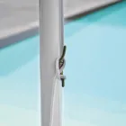 مظلة حديقة من قماش ملون وهيكل من الألومنيوم - نوربرت Viadurini