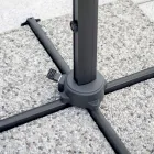 مظلة بوليستر بمقبض وعمود جانبي - نيكسا Viadurini