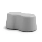 مقعد داخلي متموج من البولي إيثيلين الملون صنع في إيطاليا - ماريون Viadurini