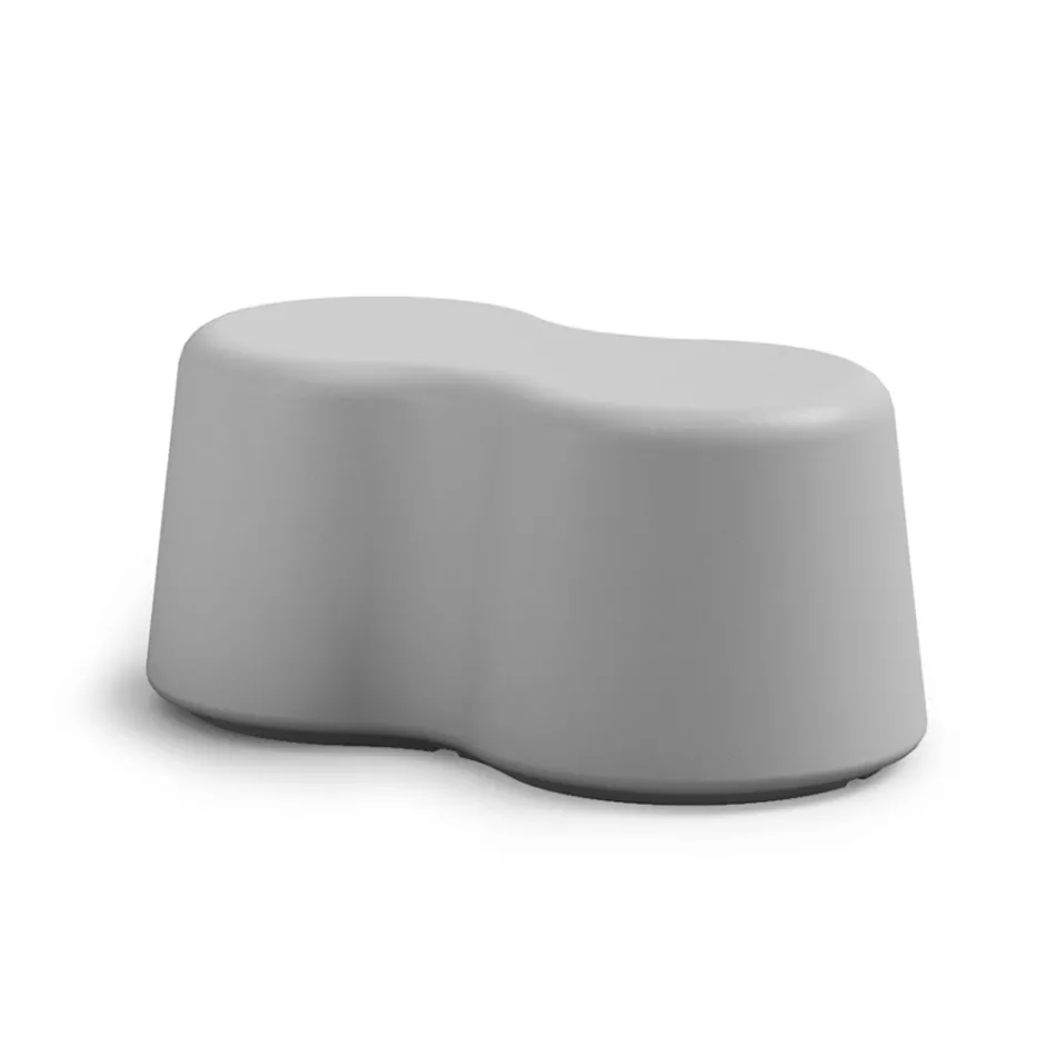 مقعد داخلي متموج من البولي إيثيلين الملون صنع في إيطاليا - ماريون Viadurini