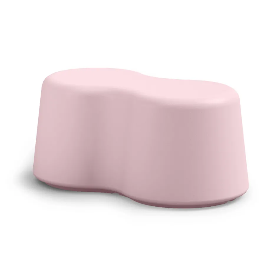 مقعد داخلي متموج من البولي إيثيلين الملون صنع في إيطاليا - ماريون Viadurini