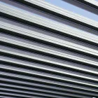 برجولة ألومنيوم أنثراسايت بسقف قابل للتعديل - فيتا Viadurini