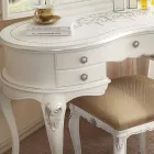 مشط مكياج خشبي كلاسيكي مع مرآة - صنع في إيطاليا - كامبريدج Viadurini