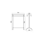 حامل مناشف حمام عتيق من النحاس الإيطالي - أريستيد Viadurini