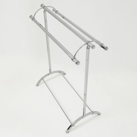 حامل مناشف حمام نحاسي عتيق، صنع في إيطاليا - أريستيد Viadurini