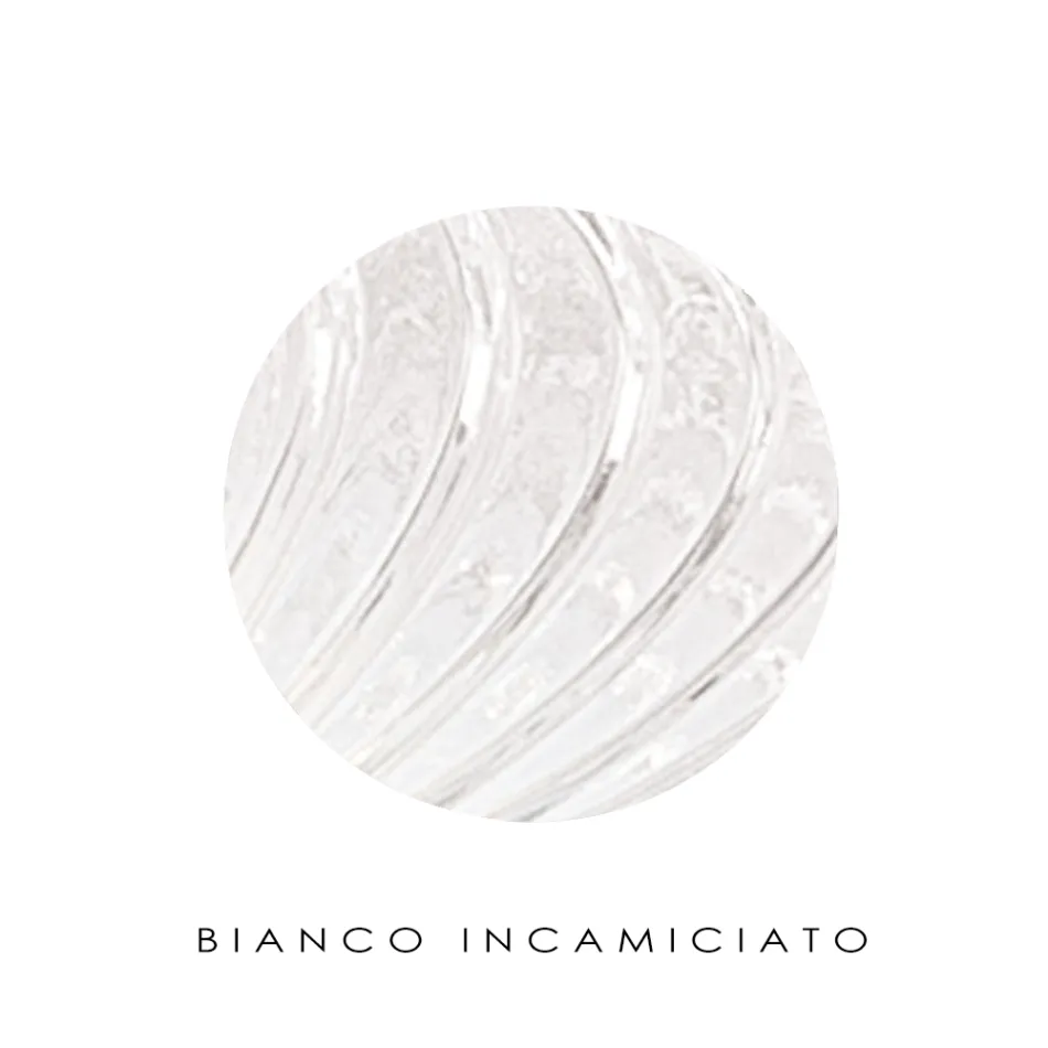 مصباح أرضي من الزجاج الفينيسي المضلع والمنفوخ يدويًا - دافني Viadurini