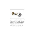 لوحة إشعاعية هيدروليكية فولاذية مع مظلة، صنع في إيطاليا - سيلسي Viadurini
