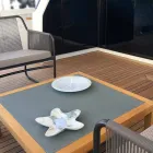 صحن رخامي حديث على شكل نجمة بحر، صنع في إيطاليا - تيتشيو Viadurini