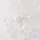 مصباح سقف معدني وكريستالي بستة أضواء، مناسب للديكورات الداخلية ذات الطابع الراقي - أوركيد Viadurini