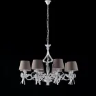 مصباح سقف LED أبيض لإضاءة المساحات العصرية والمنظمة – داليا Viadurini