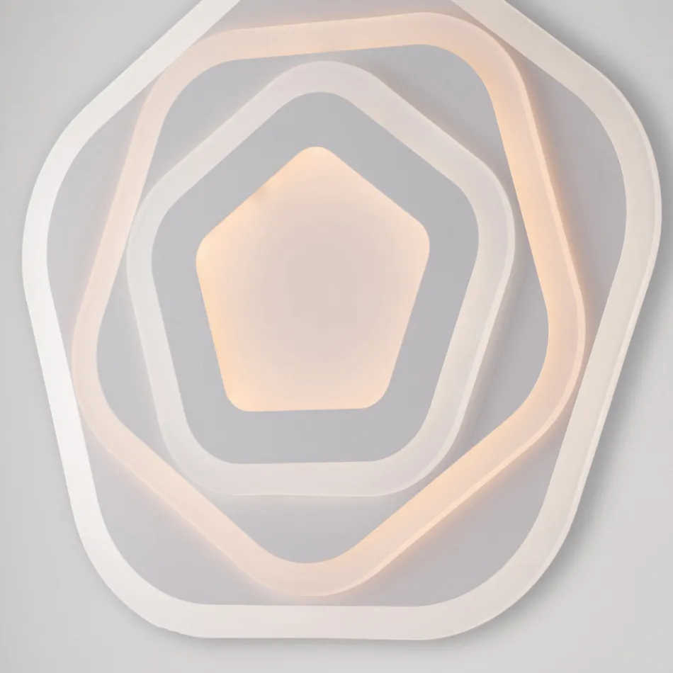 مصباح سقف LED أبيض للإضاءة الداخلية - فيجا Viadurini