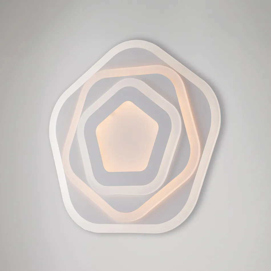 مصباح سقف LED أبيض للإضاءة الداخلية - فيجا Viadurini