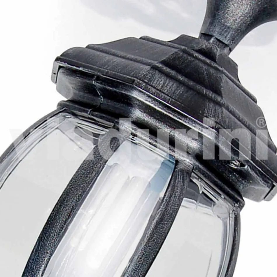 مصباح سقف خارجي مصنوع من الألومنيوم المصبوب في إيطاليا، أنيكا Viadurini