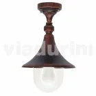 مصباح سقف للحديقة مصنوع من الألومنيوم المصبوب في إيطاليا، أنوسكا Viadurini