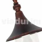 مصباح سقف للحديقة مصنوع من الألومنيوم المصبوب في إيطاليا، أنوسكا Viadurini