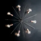 مصابيح سقف حديدية مصنوعة في إيطاليا للديكور الداخلي - هولندا Viadurini