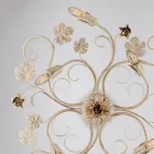 مصباح سقف LED مطلي بالكروم إيطالي الصنع للمساحات العصرية – فيوري Viadurini