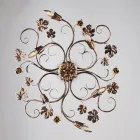 مصباح سقف LED مطلي بالكروم إيطالي الصنع للمساحات العصرية – فيوري Viadurini