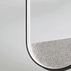 مصباح سقف من المعدن المطلي مع ملحق قابل للإزالة من الزجاج الحبيبي - كاتالبا Viadurini