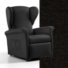 كرسي رفع مزود بوظائف الرفع والاسترخاء والسرير، صنع في إيطاليا - تاليتا Viadurini