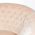 كرسي بذراعين كلاسيكي من الفرو الصناعي من Balma capitonnè Viadurini