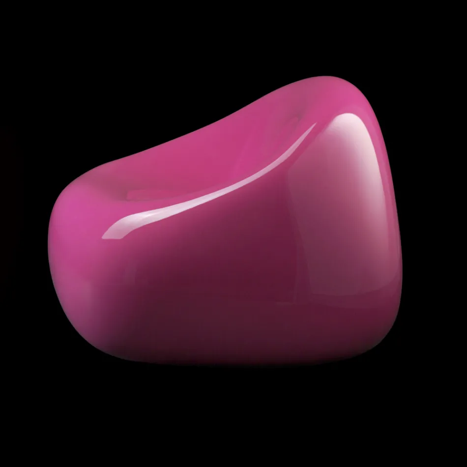 كرسي خارجي بتصميم من البولي إيثيلين الملون، صنع في إيطاليا - إرفين Viadurini