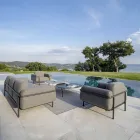 كرسي خارجي مصنوع من الفولاذ والبولي بروبيلين، صنع في إيطاليا - أستريد Viadurini