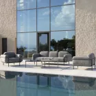 كرسي خارجي مصنوع من الفولاذ والبولي بروبيلين، صنع في إيطاليا - أستريد Viadurini