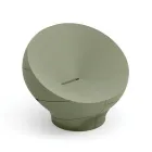 كرسي بذراعين خارجي من البولي إيثيلين متوفر بألوان متنوعة - منشفة Viadurini