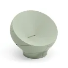 كرسي بذراعين خارجي من البولي إيثيلين متوفر بألوان متنوعة - منشفة Viadurini