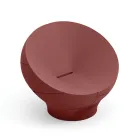 كرسي بذراعين خارجي من البولي إيثيلين متوفر بألوان متنوعة - منشفة Viadurini