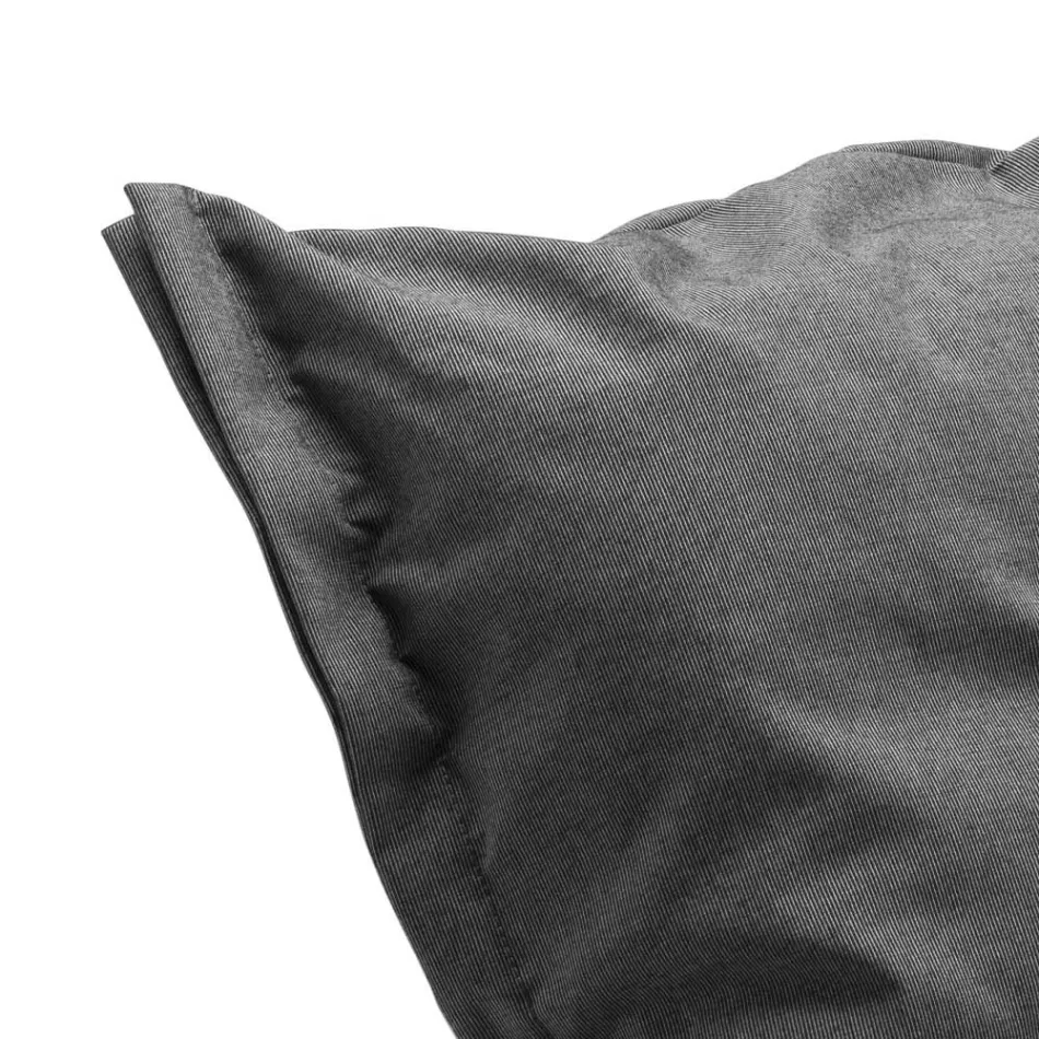 كرسي حديقة مصنوع من البولي إيثيلين والقماش، صنع في إيطاليا - فريشيا Viadurini