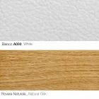 كرسي بذراعين لغرفة المعيشة مع مسند للقدمين مصنوع من الجلد والخشب في إيطاليا - فراشة Viadurini