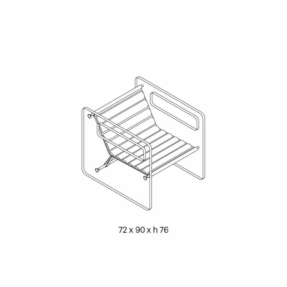 كرسي بذراعين لغرفة المعيشة من الزجاج ومقعد من الجلد الأبيض بتصميم عصري - تكنا Viadurini