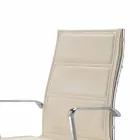 كرسي مكتب تنفيذي مصنوع من جلد البقر من نوع أجاتا فلاور Viadurini