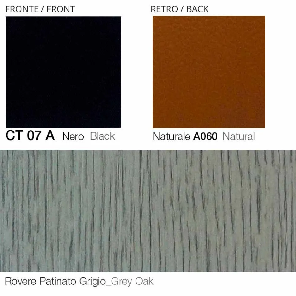 كرسي جلدي دوار بقاعدة خشبية، صنع في إيطاليا - فراشة Viadurini